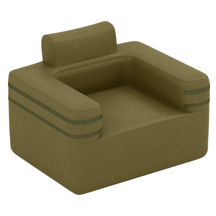 Aufblasbares Sofa mit integrierter Pumpe und Tragetasche für Camping