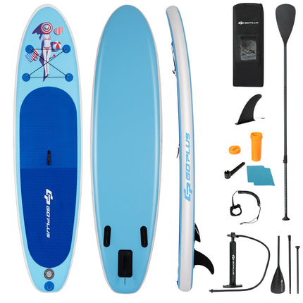 Nafukovací paddleboard 10 Ft, pádlo, pumpa, batoh