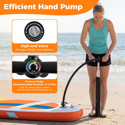 Nafukovací paddleboard 11 Ft, batoh, režim kajak