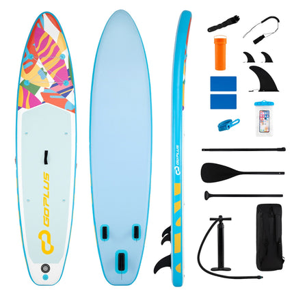 Nafukovací paddleboard 11 Ft, batoh, úchyty pro kajak