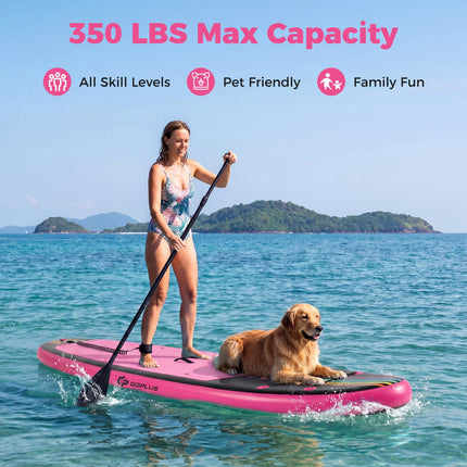 Inflatable Stand Up Paddle Board 11 ft, Backpack, Kayak