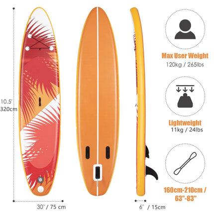 Nafukovací paddleboard 320 cm, SUP set