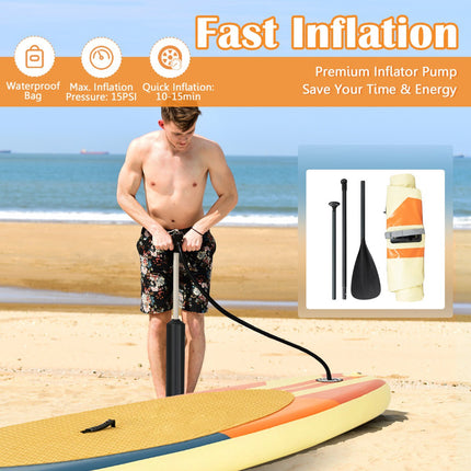 Nafukovací paddleboard 320x75cm, 150kg