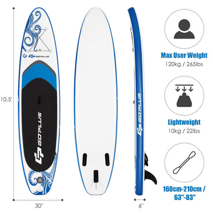 Nafukovací paddleboard 320x75cm, sada s pádlem