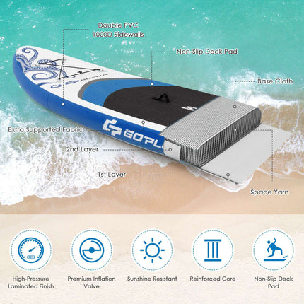 Nafukovací paddleboard 320x75cm, sada s pádlem