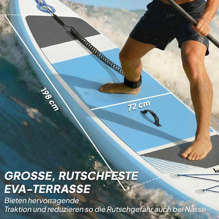 Inflatable Stand Up Paddle Board, 320x82 cm, 160 kg Capacity