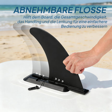 Inflatable Stand Up Paddle Board, 320x82 cm, 160 kg Capacity