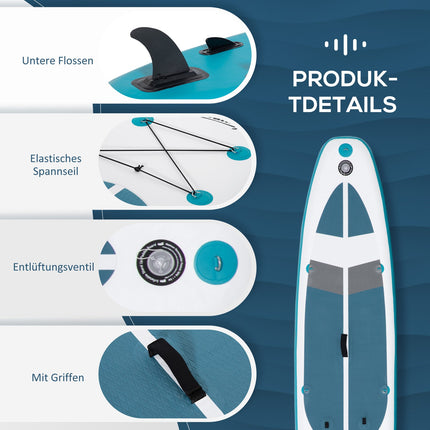 Nafukovací paddleboard set, 320 Cm, protiskluzový