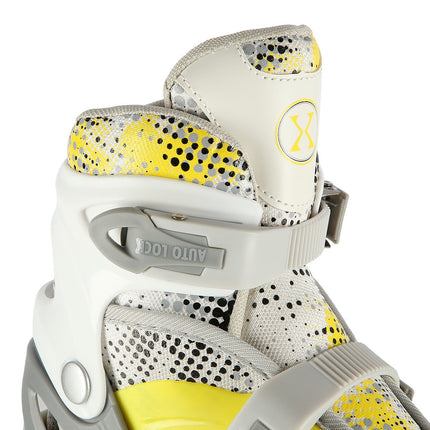 Inline/Ice Skates, 4-in-1, Lime, Size M (35-38)