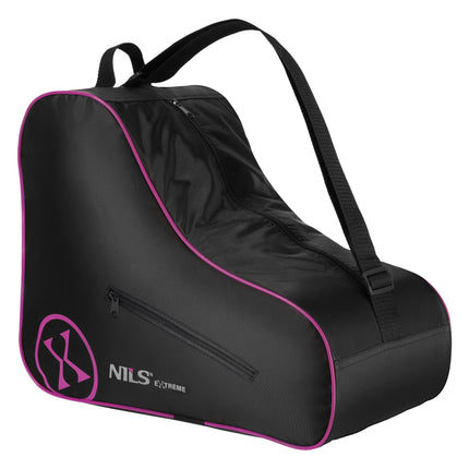 Inline Skate Bag, Pink, 420D Nylon, Zip Pocket