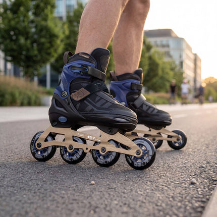 Inline Skates, Adjustable Size L 39-42, ABEC 7
