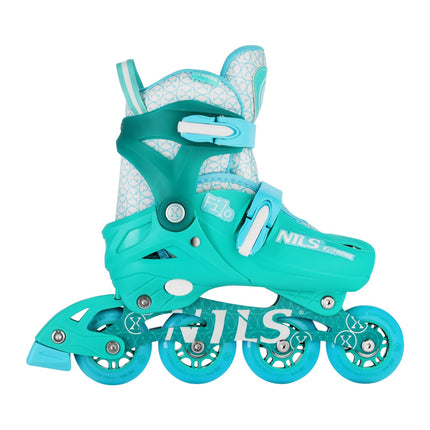 Inline Skates, Turquoise, Size S (30-33)