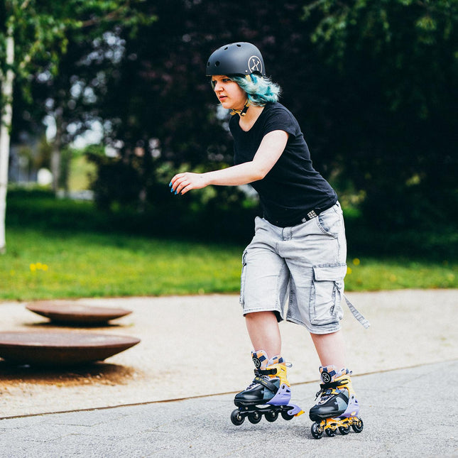 In-line brusle, Twist žlutá, velikost M (35-38)