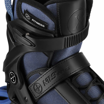 Inline Skates With Brake, Dark Blue, Size 40