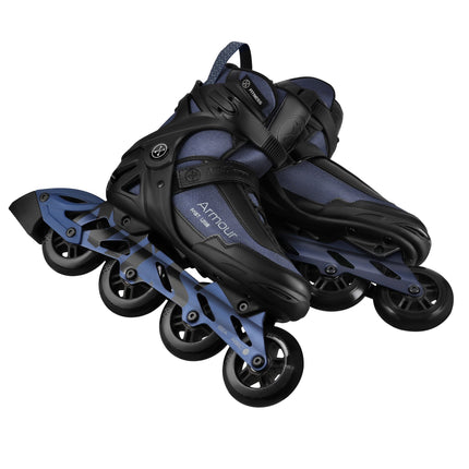 Inline Skates With Brake, Dark Blue, Size 40