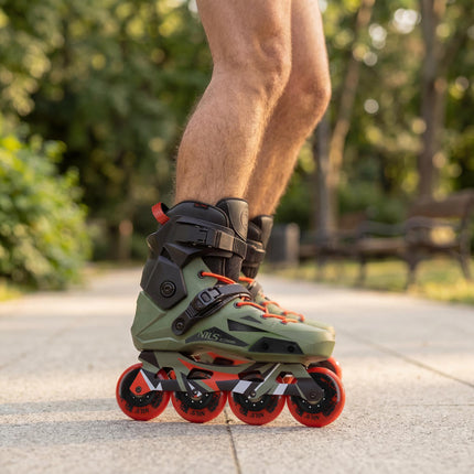 Inline Slalom Skates, Size 39, 80mm PU Wheels