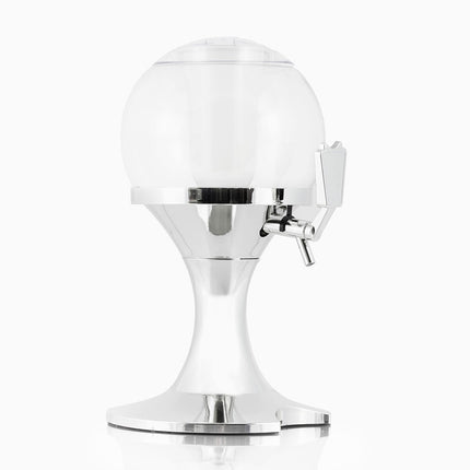 InnovaGoods Beer Dispenser 3.5 L and 2 Roll-Up Sunglasses, Sunfold Spain, Black