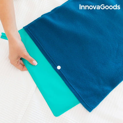 InnovaGoods elektrická vyhřívaná podložka 40 x 32 cm 60W, modrá