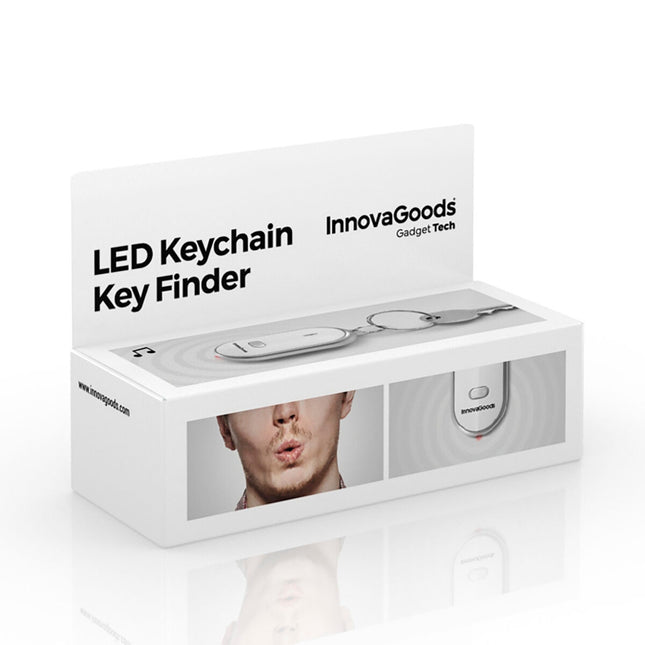 InnovaGoods LED přívěsek na klíče s hledačem