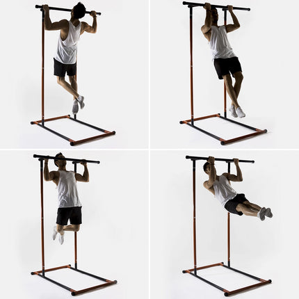 InnovaGoods Pull-Up Station and 3-Band Resistance Set, Adjustable 114-191 cm