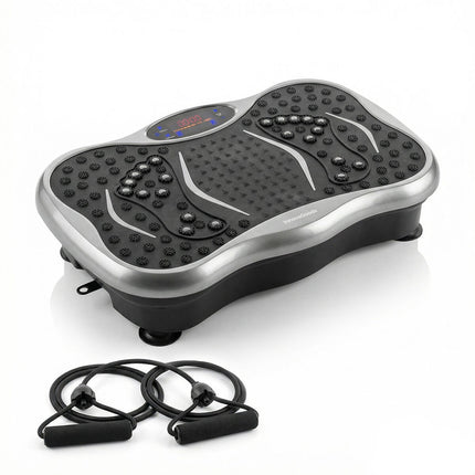 InnovaGoods Vibration Platform with Men's Sauna Vest XL, Speaker, Remote Control