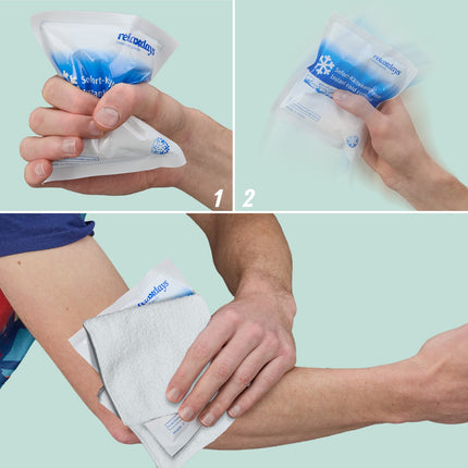 Instant Cold Compress Set, Pain Relief for Injuries
