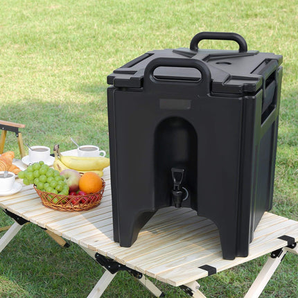 Insulated Beverage Dispenser 10 Gal, Hot & Cold, Spigot