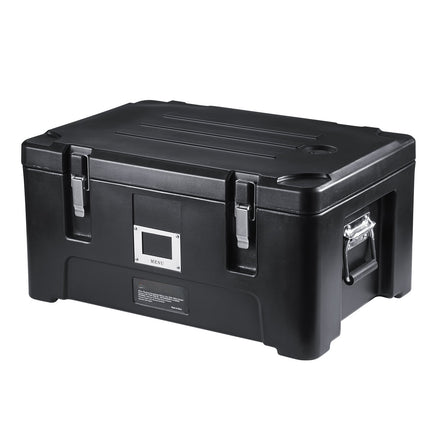Insulated Food Pan Carrier 36 Qt, 3 Stainless Pans