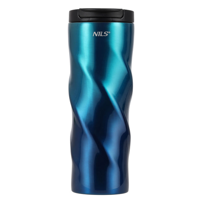 Termohrnek z nerezové oceli, 500 ml, modrá