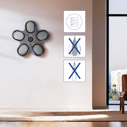 Chytrý boxovací trenažér s Bluetooth a rukavicemi