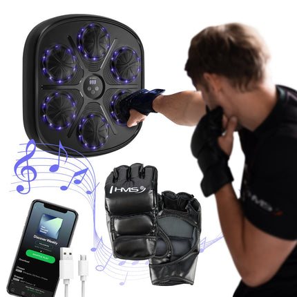 Chytrý boxovací trenažér s Bluetooth a rukavicemi