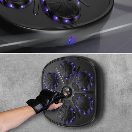 Chytrý boxovací trenažér s Bluetooth a rukavicemi
