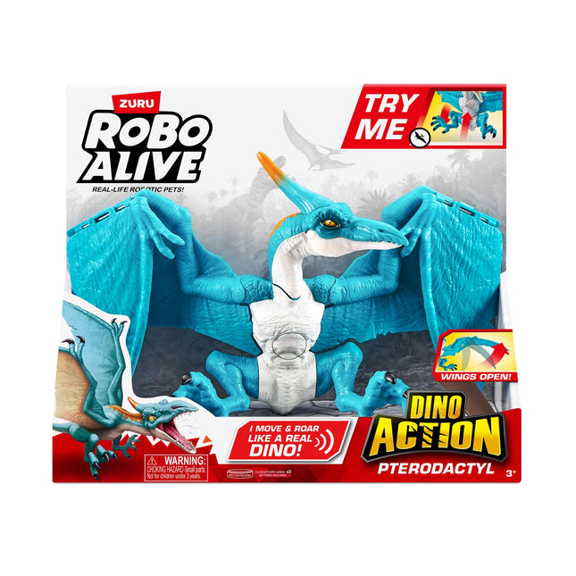 Interaktivní dinosaurus pteranodon pro děti