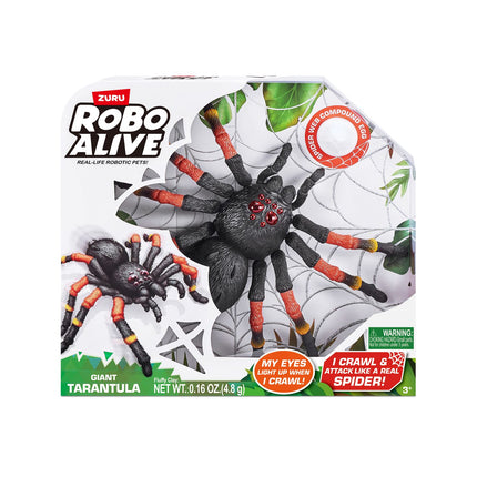 Interaktivní obří tarantule pro děti, realistický pohyb
