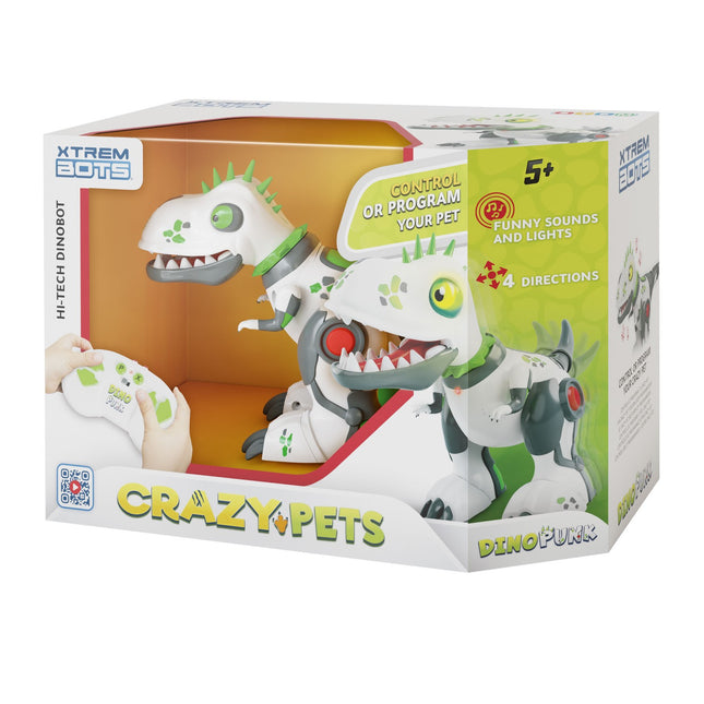 Interaktivní robotický dinosaurus pro mazlíčky, zábavný a poutavý