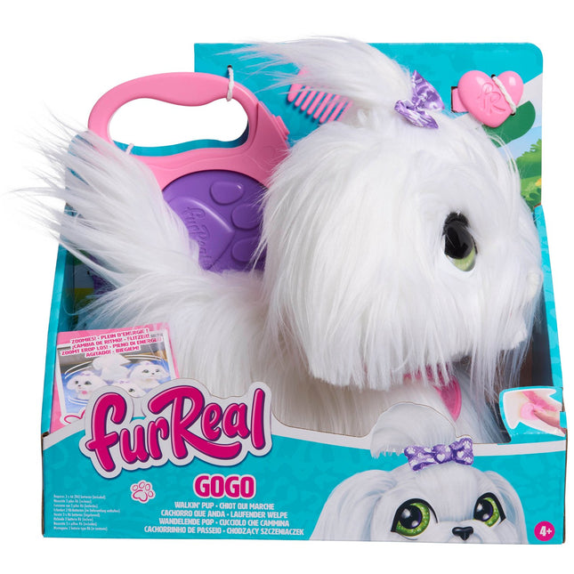Interactieve speelgoedpuppy, loopt en reageert op commando's