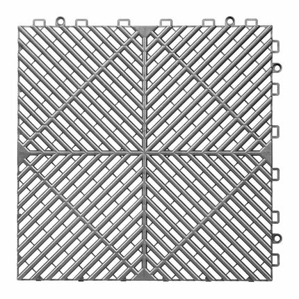 Interlocking Drainage Floor Tiles, 310 mm, 55-Pack