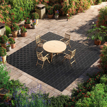 Interlocking Drainage Floor Tiles, PP, 310 mm, 50 Pack