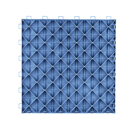 Interlocking Garage Floor Tiles, 12x12, 50-Pack, Blue