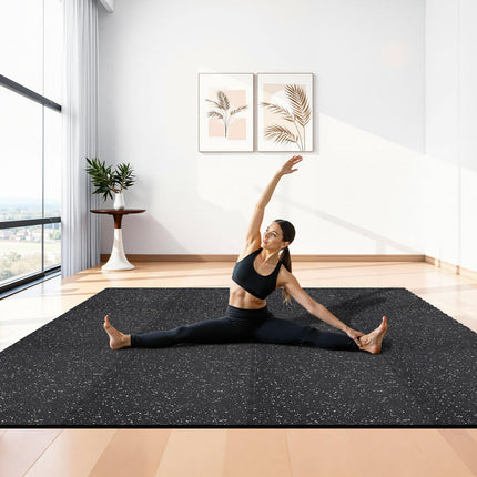 Interlocking Gym Floor Mats, 24-Pack, 14mm EVA Foam Tiles