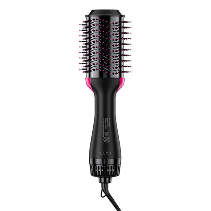Ionic Hair Dryer Brush 4-in-1, 1000W, 75 mm Oval Barrel, 3 Heat Settings