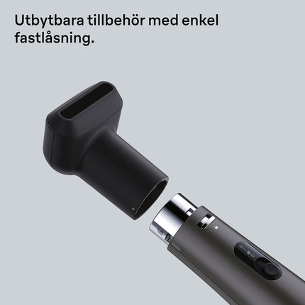Iontový horkovzdušný kulmofén 800W, 2 nástavce