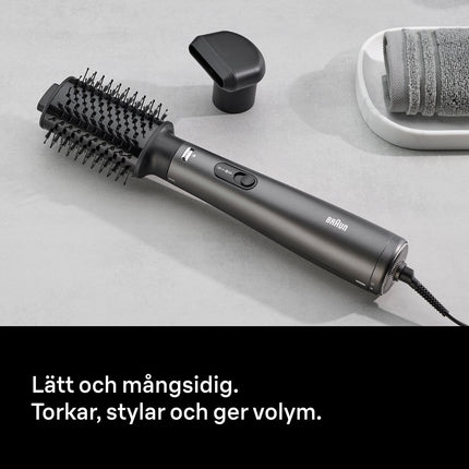 Iontový horkovzdušný kulmofén 800W, 2 nástavce