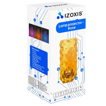 Izoxis 22518 projekční lampa růže