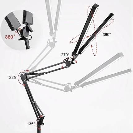 Izoxis 24223 stolní lampa na rýsování