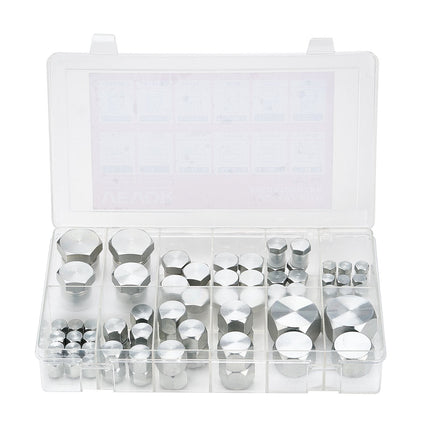JIC Hydraulic Cap And Plug Kit, 72-Piece, 37 Flare