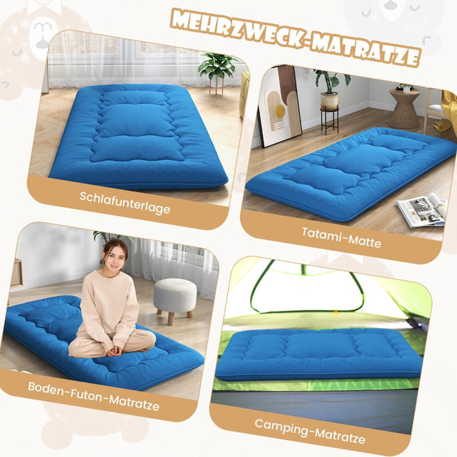 Japonská futonová matrace 90x200 cm, pratelný potah a taška