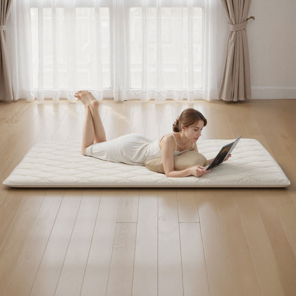 Japanese Tatami Mattress, Queen Foldable 2.5 In, Bag