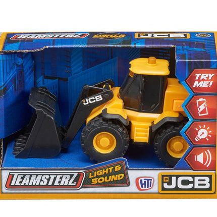 JCB kolový nakladač se světlem a zvukem, 15 cm