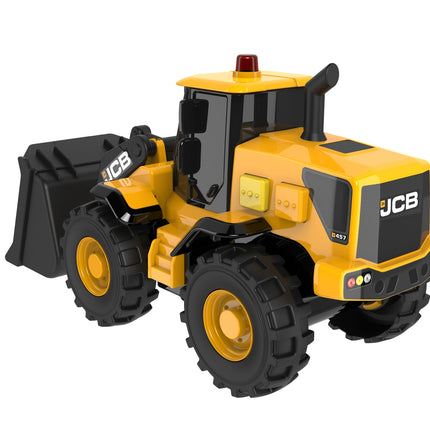 JCB kolový nakladač se světlem a zvukem, 15 cm